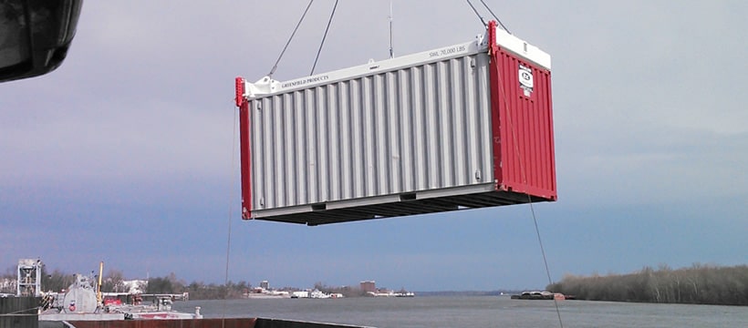 our container spreaders in action tec container australia