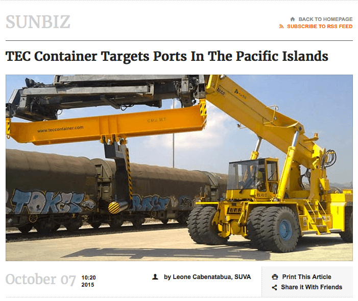 TEC Container Asia Pacific