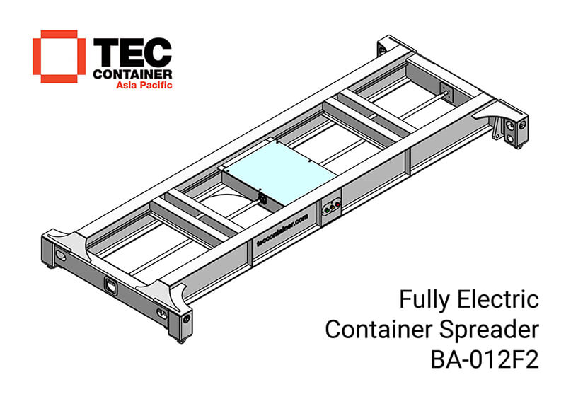 Tec Container electric container spreader BA 012F2