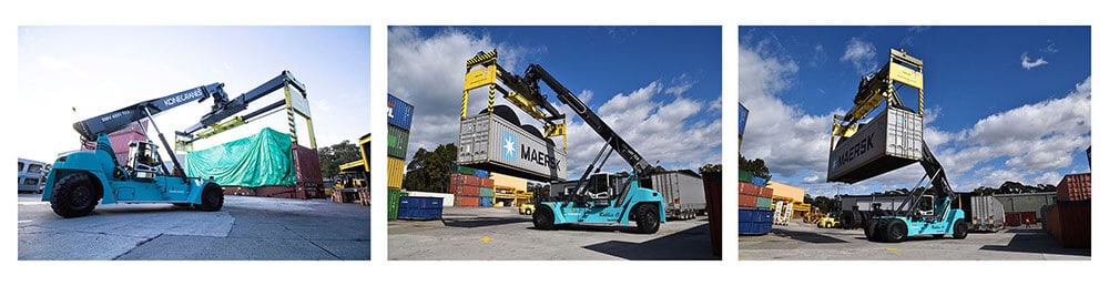 Australian Container Yard Improves Its Efficiency  with  Tec Container Overheight Frame