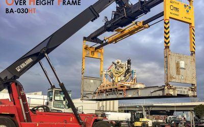 TEC CONTAINER Asia Pacific Delivers Semi-Auto Over-Height Frame BA-030HT to L Arthur
