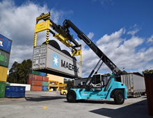 overheight frame container lifting attachment